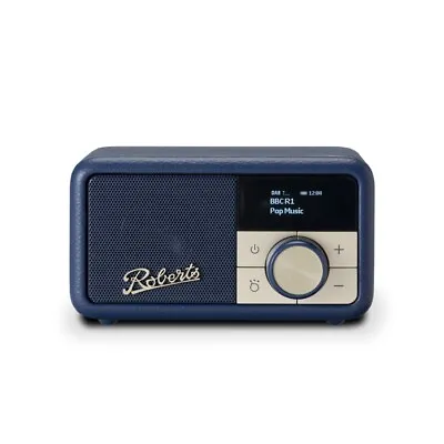 Kaufen Roberts Revival Petite Tragbares DAB/FM Radio Und Bluetooth Lautsprecher Mitternachtsblau • 94.85€