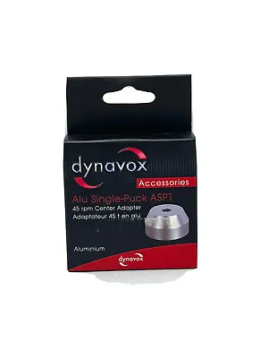 Kaufen Dynavox Alu Single Puck ASP1 | 45 Rpm Center Adapter | NEU | Aluminium • 12.90€