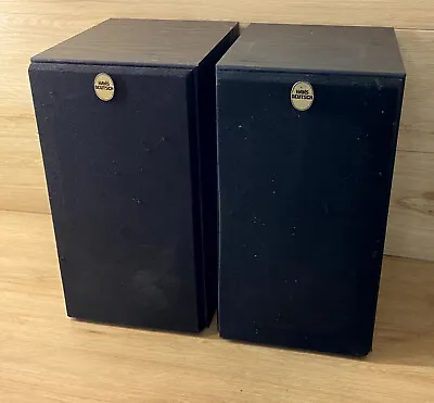 Kaufen 2 Stück (=1 Paar) Hans Deutsch  Board  Kompaktlautsprecher 8 Ohm 50 Watt Schwarz • 46.99€
