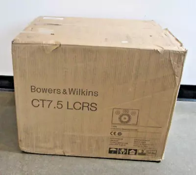 Kaufen Bowers & Wilkins B&w CT 7.5 Lcrs 2-Way Heimkino Lautsprecher Brandneu • 491.70€