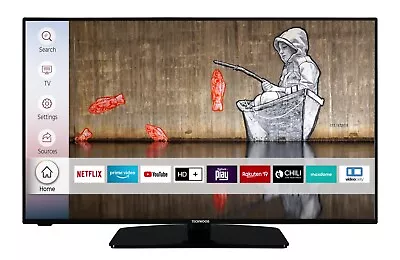 Kaufen Techwood F40TS550S 40 Zoll Smart TV Fernseher Full HD HDR Triple-Tuner HD+ Inkl. • 199.99€