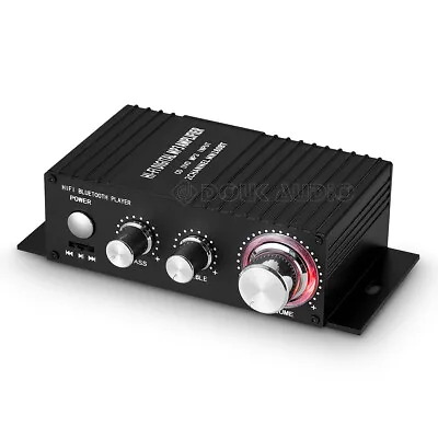 Kaufen Mini Stereo Auto Heim-Audio Verstärker Home Car Power Amplifier USB Music Player • 35.69€