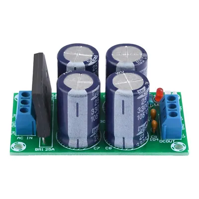 Kaufen Dual Power Filter Power Amplifier Board Rectifier 25A Flat Bridge Unregulated • 7.13€