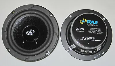 Kaufen 2x PYLE PDMW5 13cm Tiefmitteltöner Tieftöner Woofer Lautsprecher 130mm 5  PAAR • 59.99€