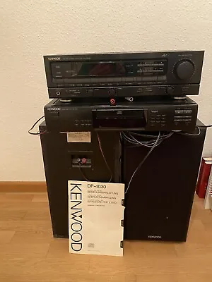Kaufen Kenwood Musikanlage Mit Receiver, Radio, CDspieler, Zwei Boxen. • 290€