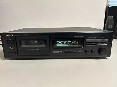 Kaufen Onkyo TA-6210 - Stereo Cassette Deck - Tapedeck - Getestet • 20.50€