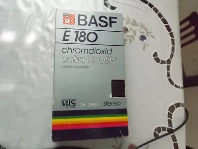 Kaufen  BASF E 180 EQ EXTRA QUALITY Videokassette  VHS  Originalverpackt • 1.99€