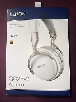 Kaufen Denon AH-GC25W Over Ear-Kopfhörer Bluetooth Wireless - Weiß - Spitzenklasse • 120€