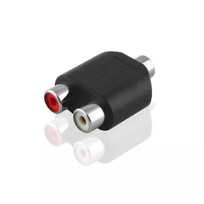 Kaufen Y Cinch Adapter Splitter 2x Chinch Rot Weiß Auf 1x Kopfhörer Klinke Buchse 3,5mm • 5.59€