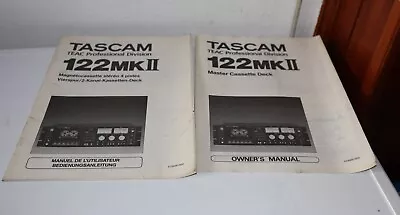 Kaufen TASCAM 122MK2 Cassette Deck User Manual • 9€