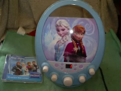 Kaufen Frozen Disney Cd Player Und Karaoke Box Mit Oder Ohne Mikro • 23.36€
