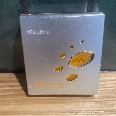 Kaufen Sony MD Walkman MZ-E520 Minidisc Player MDLP  Orange TESTED Working Good • 89€