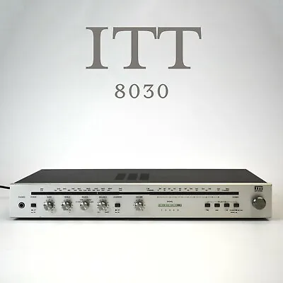 Kaufen Vintage ITT HIFI 8030 Stereo Tuner/Verstärker/Receiver-Phono/Aux Input • 462.63€