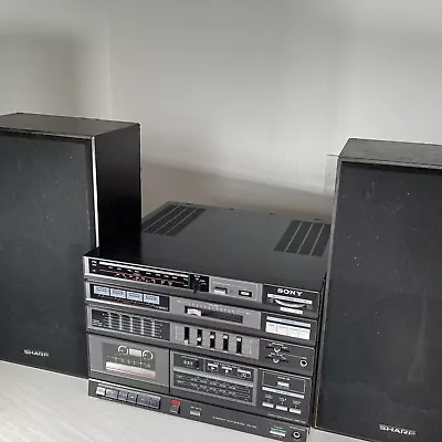 Kaufen Sony XO-700 Kompaktes Stereo-HiFi-System Mit Vintage Scharfen Lautsprechern - LESEN - • 58.08€