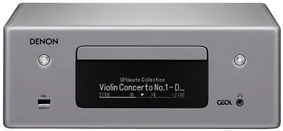Kaufen Denon RCD-N10 Grau  Hi-Fi Netzwerk CD Receiver • 205€