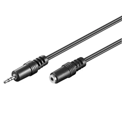 Kaufen 2m Kabel Verlängerung Verlängerungskabel 2,5mm Klinke AUX IN OUT F. ZB Mikrofon • 6.59€