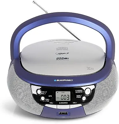 Kaufen Blaupunk B4 PLL CD Player Mit Radio Kinder Rekorder Stereoanlage Tragbar MP3 USB • 34.90€