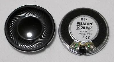 Kaufen VISATON K 28 WP 8Ohm Kleinlautsprecher 2,8cm  Miniaturlautsprecher Boxen 1,1  • 5.99€