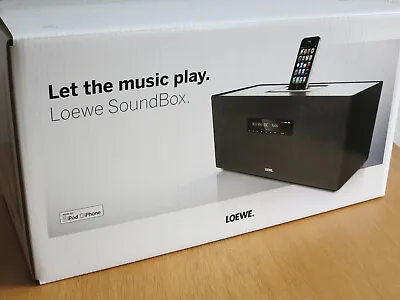 Kaufen Loewe Soundbox Schwarz - Kompaktanlage (Radio, CD, IPod, Aux) • 249€