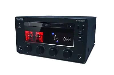 Kaufen Taga HTR-1000CD V.2 Stereo CD-Hybrid Digital-Tube BT, USB-DAC Receiver Black • 455€