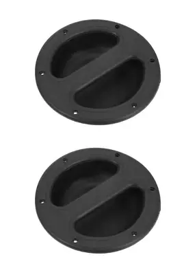Kaufen Paar Boxengriff Rund Kunststoff Einbauschale Schalengriff PA-Lautsprechergriff • 8.90€