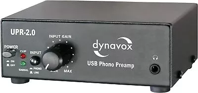 Kaufen Dynavox Phono-Vorverstärker UPR-2.0 Für Plattenspieler MM-Abtastsystem USB Schwa • 87.09€