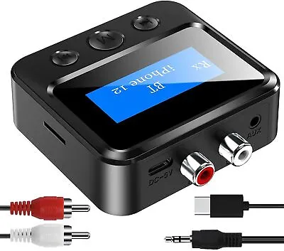 Kaufen Bluetooth 5.0 Audio Transmitter Empfänger Sender Receiver Stereo Musik Adapter • 16.98€