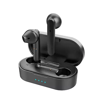 Kaufen Bluetooth 5,1 In-Ear Kopfhörer Schwarz Kabellos Headset Wireless Sport Ohrhörer • 19.99€