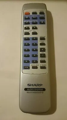 Kaufen Original Original Sharp Hifi Stereo Fernbedienung 92l31x000xx010 • 15.10€