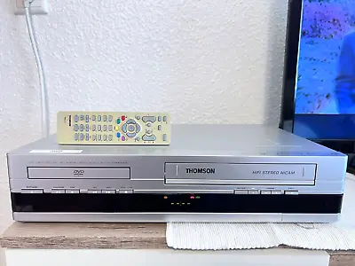 Kaufen THOMSON DTH6100E VHS VCR Videorecorder DVD Player Kombination HiFi Stereo Mp3 • 120€