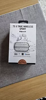 Kaufen Klipsch T5 II True Wireless Sport Bluetooth Kopfhörer - Silber - UNGEÖFFNET • 198.84€