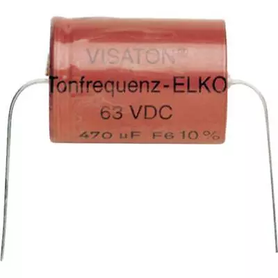 Kaufen Visaton Bipolar Elco 100 UF Lautsprecher-Kondensator 100 µF • 9.30€