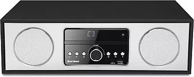 Kaufen Karcher DAB 4500CD - Stereo Digitalradio (Kompaktanlage Mit CD-Player, Bluetooth • 149.70€