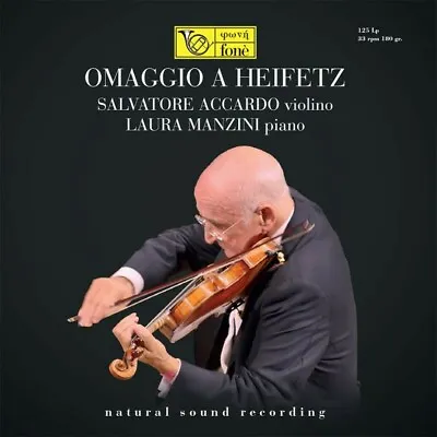 Kaufen Salvatore Accardo, Laura Manzini: Omaggio A Heifetz - LP 180g Vinyl, Limited To • 53€