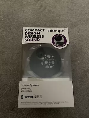 Kaufen NEU Intempo Sphere Lautsprecher - Bluetooth - Kompaktes Design, Kabelloser Sound.  • 8.99€