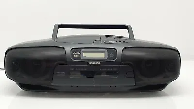 Kaufen Panasonic RX-DT501, Portable Stereo CD System, Tape Deck, Boombox, Ghettoblaster • 225€