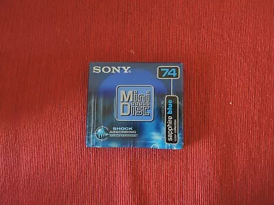 Kaufen SONY Sapphire Blue COLLECTION MD 74 Er Minidisc Minidisk • 9.99€