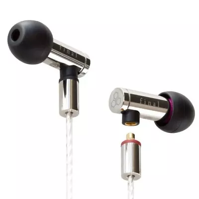 Kaufen FINAL AUDIO E5000 Hi-Res In-Ear Earphones IEM - Kopfhörer, MMCX 3,5mm Kabel • 150€