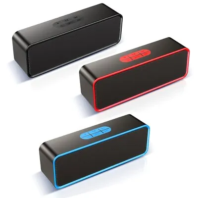Kaufen Bluetooth 5.0 Lautsprecher 8D Stereo HiFi Soundbox Soundstation Radio Musikbox • 15.80€