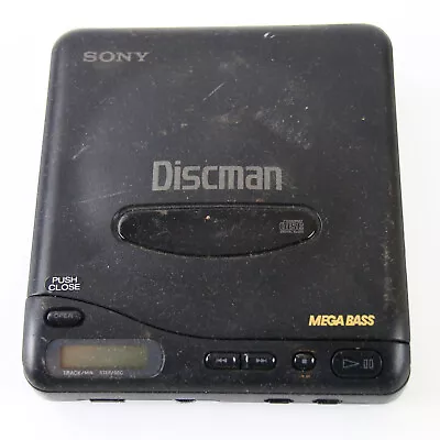 Kaufen Tragbarer CD Player Recorder Sony Discman D-11 Schwarz Defekt • 25.99€