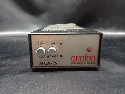 Kaufen Ortofon MCA-76 Moving-Coil (Mc) Verstärker Gebrauchte Von Japan • 431.51€