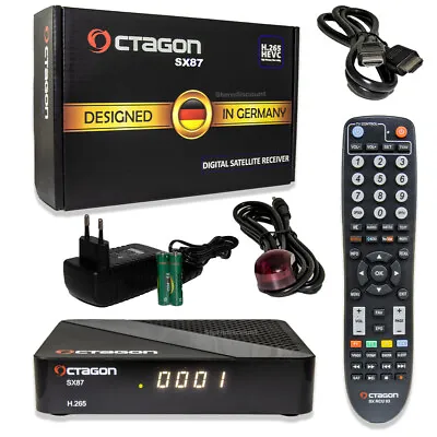 Kaufen OCTAGON SX87 WL HD Satelliten Receiver Multimedia Box Multistream DVB-S2 H.265 + • 71.90€