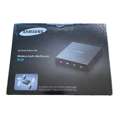 Kaufen Samsung Wireless Audio Multi-Room Hub Modell WAM250 NAGELNEU VERSIEGELT • 18.61€