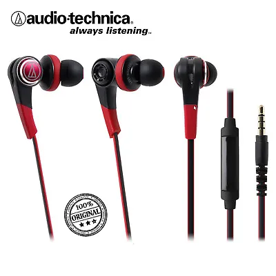 Kaufen Audio Technica ATH-CKS770iS Rot Kopfhörer In-Ear Headphone Earphone Viel Zubehör • 89.90€