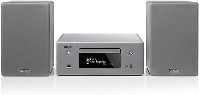 Kaufen Denon CEOL N-10 Netzwerk-Kompaktanlage (HEOS Multiroom, Internetradio) - Grau • 349€