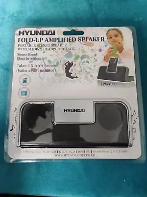 Kaufen Hyundai Hy-7585 Klappbarer Verstärkter Tragbarer Lautsprecher • 4.61€