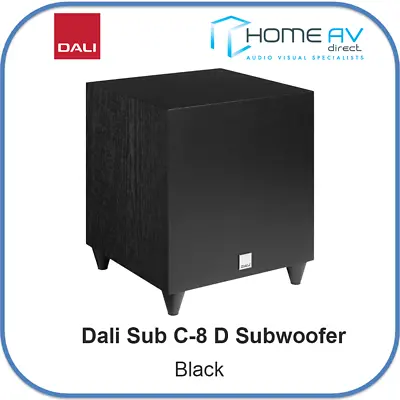 Kaufen Dali Sub C-8 D Subwoofer - Schwarz Neu 2 Jahre Garantie • 405.17€