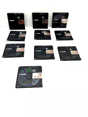 Kaufen 10 X Stück BASF MD Maxima Recording Minidisc 74 Min TV Audio Video Disk Disc SET • 33€