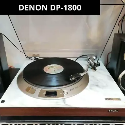 Kaufen Denon DP-1800 Plattenspieler Mit Direktantrieb, Funktionsfähig, Gebraucht,... • 372.86€