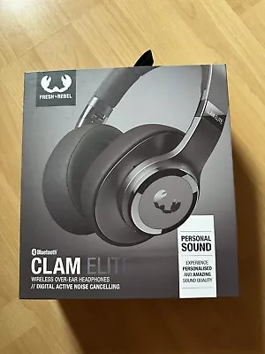 Kaufen Fresh´n´Rebel Kopfhörer Bluetooth ClamElite ANC Bügelkopfhörer Kabellos Grau • 130€